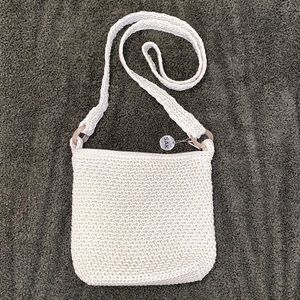 ‼️HUGE DEAL‼️The Sak cream crochet shoulder bag